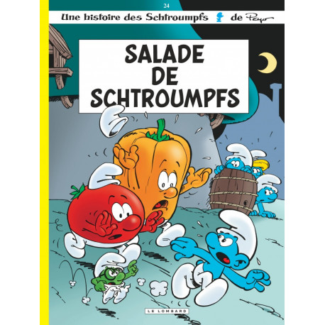 LES SCHTROUMPFS LOMBARD - TOME 24 - SALADE DE SCHTROUMPFS