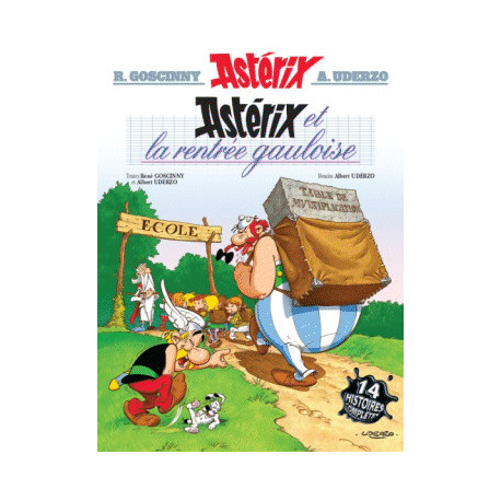 ASTERIX 32 ET LA RENTREE GAULOISE