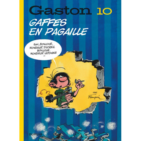 GASTON EDITION 2018 - TOME 10 - GAFFES EN PAGAILLE EDITION 2018