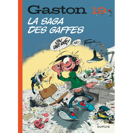 GASTON EDITION 2018 - TOME 19 - LA SAGA DES GAFFES EDITION 2018