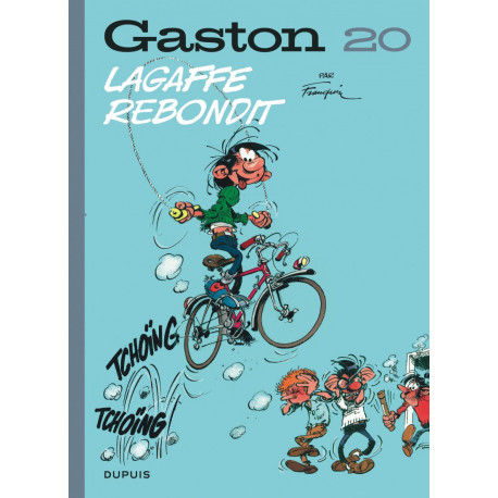 GASTON EDITION 2018 - TOME 20 - LAGAFFE REBONDIT EDITION 2018