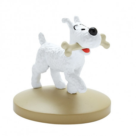 MILOU OS FIGURINE RESINE 5CM COLLECTION TINTIN