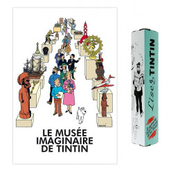 POSTER MUSEE IMAGINAIRE TINTIN