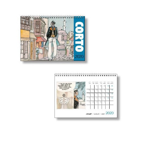 CALENDRIER A POSER CORTO MALTESE 2020 15X21