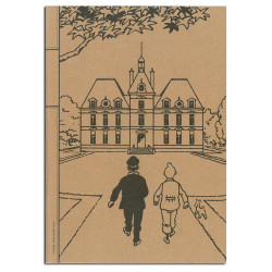 CAHIER TINTIN CHATEAU