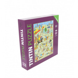 PUZZLE TINTIN - BATAILLE DE ZILEHEROUM