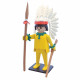 STATUETTE PLAYMOBIL LE CHEF INDIEN