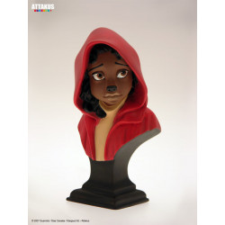 KYLE EN MANTEAU ROUGE BUSTE COLLECTION BLACKSAD ATTAKUS