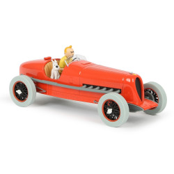 TINTIN VOITURE 124e -  BOLIDE ROUGE