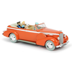 TINTIN VOITURE 124e -TAXI CADILLAC TIBET