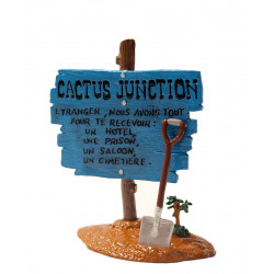 PANNEAU LUCKY LUKE  CACTUS JUNCTION - PIXI REF 6505