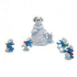 SCHTROUMPFS - BATAILLE DE BOULES DE NEIGES - PIXI REF 6456
