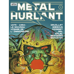 METAL HURLANT N 2 - 1975-1984  LE NOUVEAU VISAGE DE LIMAGINAIRE