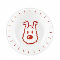 ASSIETTE CREUSE TINTIN ROUGE