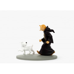 FIGURINE DE COLLECTION TINTIN ET MILOU LES CIGARES DU PHARAON COLORISE