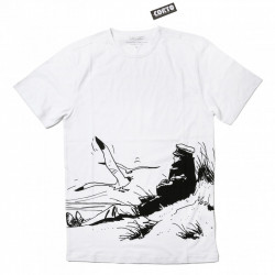 T SHIRT CORTO MALTESE - MARIN - TAILLE XL