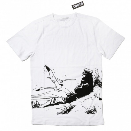 T SHIRT CORTO MALTESE - MARIN - TAILLE XL