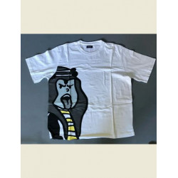 T-SHIRT TINTIN   ABDALLAH - TAILLE 12 BLANC