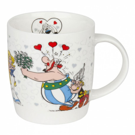 MUG ASTERIX OBELIX AMOUREUX