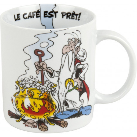 MUG ASTERIX LE CAFE EST PRET