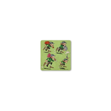 LUCKY LUKE DALTONS ROBBERY  COASTERS 10X10