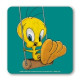 TWEETY SWING LOONEY TUNES COASTERS COLOURED 10X10