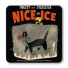 NICE ON ICE  LOONEY TUNES COASTERS BLACK 10X10