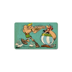 LEGIONNAIRE BOXING OBELIX ASTERIX BREAKFAST BOARDS COLOURED