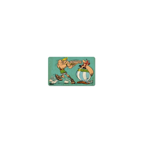 LEGIONNAIRE BOXING OBELIX ASTERIX BREAKFAST BOARDS COLOURED