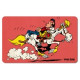 LUCKY LUKE RIDING ON JOLLY JUMPER BREAKFAST BOARDS COLOURED