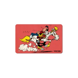 LUCKY LUKE RIDING ON JOLLY JUMPER BREAKFAST BOARDS COLOURED