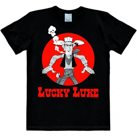 T-SHIRT LUCKY-LUKE CIGARETTE ADULTE TAILLE XS