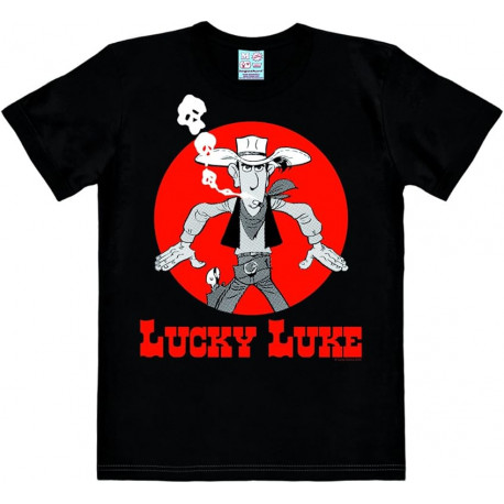 T-SHIRT LUCKY-LUKE CIGARETTE ADULTE TAILLE S