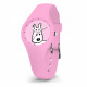 MILOU MONTRE ROSE XS TINTIN