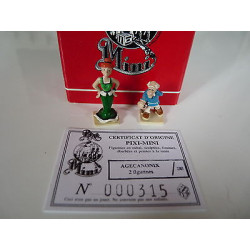 AGECANONIX ET SA FEMME ASTERIX ET OBELIX PIXI
