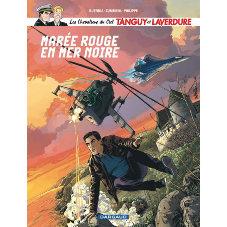 LES CHEVALIERS DU CIEL TANGUY ET LAVERDURE - TOME 11 - MAREE ROUGE EN MER NOIRE