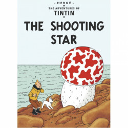 TINTIN CARTE POSTALE THE SHOOTING STAR