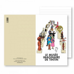 CARNET DE NOTES TINTIN MUSEE IMAGINAIRE 125X200