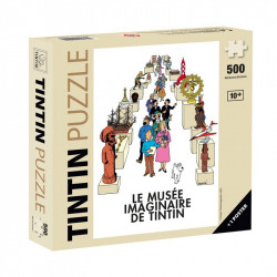 PUZZLE TINTIN MUSEE IMAGINAIRE 500 PIECES