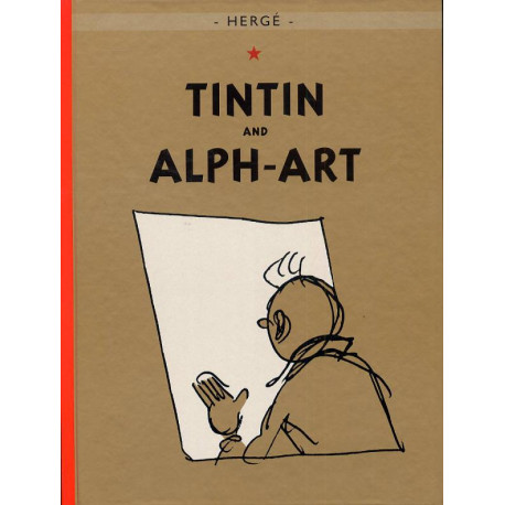 TINTIN ET LALPH ART EGMONT ANGLAIS