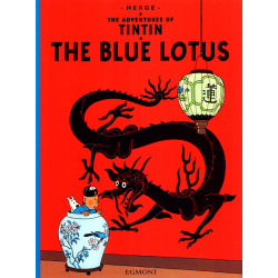 LE LOTUS BLEU EGMONT ANGLAIS THE BLUE LOTUS