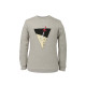 SWEAT TRIANGLE FUSEE TINTIN GRIS CLAIR XL