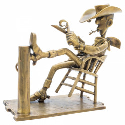 LUCKY LUKE SE BALANCE PIXI BRONZE 16 CM