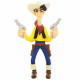 FIGURINE LUCKY LUKE 2 PISTOLETS