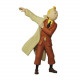 FIGURINE PVC TINTIN MET SON TRENCH 8CM MOULINSART