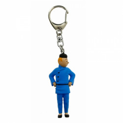 PORTE-CLEF TINTIN LOTUS