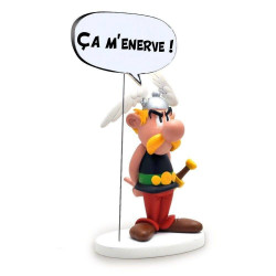 ASTERIX FIGURINE COLLECTION BULLES CA MENERVE ENVIRON 15CM