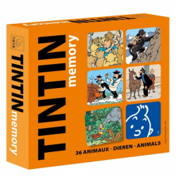 TINTIN JEU DE MEMORY ANIMAUX