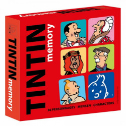 TINTIN JEU DE MEMORY PERSONNAGES