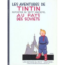 TINTIN - FAC-SIMILE NOIR ET BLANC - T01 - TINTIN AU PAYS DES SOVIETS